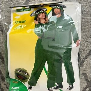Oscar The Grouch Adult Halloween Costume 🎃
